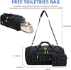 2025 BSCI Custom Logo Travel Weekender Bag Overnight Backpack Sports Gym Duffel Bag for Travel Gym Camping