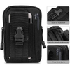 Men's Military Belt Bag with Phone Pouch Holster & Carabiner 500D Nylon Tactical Molle EDC Waist Bag