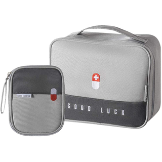 Diabetes Care Bag Pill Organizer Box for Medications Vitamins Storage and Travel Medicine Storage Bag
