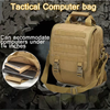 Multifunction 14" Laptop Bags for Hunting CS Training Camouflage Tactical Computer Bag Shoulder Bag