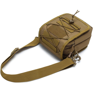 Impermeable MOLLE Estilo Bolsa de Cintura para Caza Senderismo Ciclismo Militar Mochila de Bandolera 