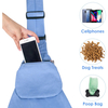 Small Dog Shoulder Bag Hands Free Carry Adjustable Shoulder Strap Safety Belt Bag Pet Sling Carrier