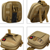Multifunctional Military Molle First Aid Kit Medical Utility Thigh Pack Tactical Heavy Duty Leg Rig Bag