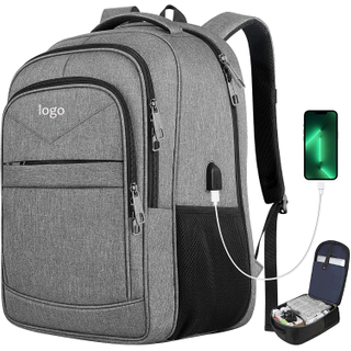 Durable Extra Large Anti Theft Backpack Casual Travel Laptop Backpack 17 Inch Business Computer Backpack 