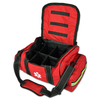 Reflective First Responder Bag with Detachable Dividers Emergency Medical EMS Trauma Jump Bag