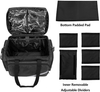 Custom Rolling Medical Gear Luggage Bag with Detachable Trolley and Removable Dividers Nurse Rolling Bag
