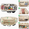 Fashion Medical Assistant Bag with Padded 15.6" Laptop Sleeve for Work Home Health Care Nurse Tote Bag