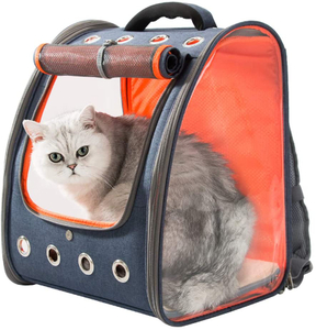 Factory Wholesale Airline Approved Portable Carrier Bag for Dogs And Cats Travel Pet Carrier Backpack Bag