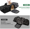OEM Approved Pet Carrier Expandable Airline Approved Cat Dog Carrier Bag Portable Soft Sided Carriers for Pets