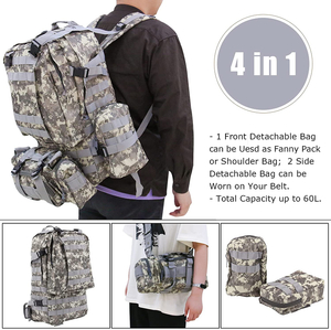 Assault Survival Pack Bag for Tackle And Rod Storage Fly Fishing Backpack for Trekking Camping Fishing Hiking