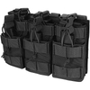 Wholesale High Quality Tactical Triple Mag Pouch for Rifle and Pistol 1000D Nylon Tactical Magazine Pouch