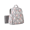 2020 Latest Canvas Flower Design Diaper Bag Waterproof Convertible Fanny Pack Diaper Bag for Baby Care Mommy Bags