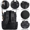 Outdoors Heavy Duty Large 40L Large Fishing Backpack Fishing Tackle Backpack With Rod Holders