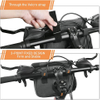 Fashion OEM 5L TPU Touch Screen Storage Bag Bike Handlebar Bag Bicycle Front Bag for Road Mountain Bike