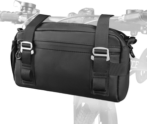 2.2L Storage Pouch Pack Waterproof Bicycle Frame Bag Top Tube Bike Bag with Shoulder Strap