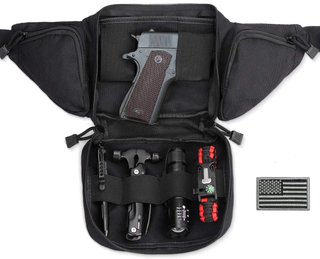 Fanny Pack Holster Tactical Conceal Carry Pistol Bag Mens Gun Carry Concealment Holster 