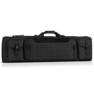 42 Inch Tactical Rifle Soft Case Tactical Double Carbine Long Rifle Bag Gun Case