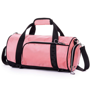 Women Waterproof Sports Gym Bag With Shoes Compartment Travel Duffel Bag Training Handbag