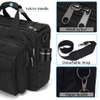Men's Tactical Laptop Briefcase Business Messenger Bag Computer Shoulder Handbags