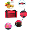 Personalized Custom 16 Inch Pizza Food Delivery Cooler Tote Bag Insulated Aluminium Foil Takeaway Bags