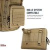 Custom Tactical Attachment Admin Pouch Military Map Tool Bag of Laser-Cut Design Medical Modular Pouch