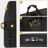 Amazon New 35"/41"/45" Tactical Single Scoped Soft Rifle Bag with 4 Magazine Holder Pouch Rifle Case