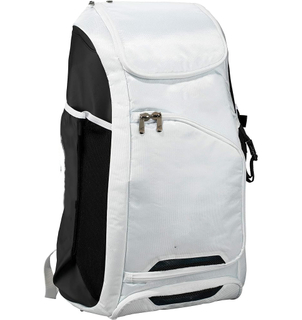 Large Capacity White Baseball Backpack Sports Softball Bag Racket Bag Softball Equipment Bag