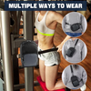 2025 Hot Sale Waterproof Multi-pocket Crossbody Sling Bag Magnetic Gym Bag Fitness Portable Bag with Magnet