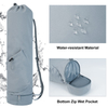 Custom Logo Waterproof Functional Storage Bag Yoga Mat Bag Waterproof with Water Bottle Pocket