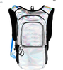 2L Festivals Lightweight Rave Holographic Hydration Pack Backpack Water Bladder Bag