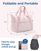 2025 Hot Sale Foldable Weekender Bags Fitness Crossfit Gym Tote Overnight Bag Gym Bag for Women