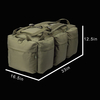 105L Large Outdoor Travel Luggage Bag with Backpack Straps Military Deployment Duffle Bag Load Out Bag 
