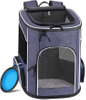 Pet Backpack Carrier for Small Dog Cat Puppy Bird Rabbit Traveling Hiking Outdoor Use