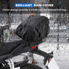 Universal 30L Luggage Storage Bag with Waterproof Rain Cover Helmet Bag Motorcycle Seat Tail Bag