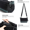 New Bicycle Front Frame Tube Bag with Removable Shoulder Strap Large Capacity Bike Cycling Handlebar Bag