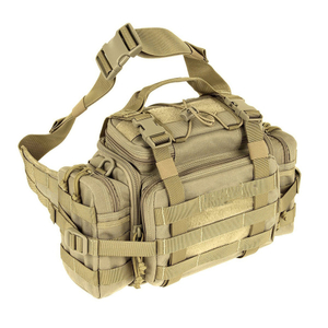 Heavy Duty 1000D Nylon Tactical Range Bag Outdoor Sling Backpack Hiking Fanny Waist Pack
