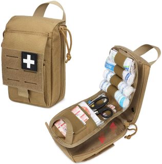 Outdoor Tactical Molle EMT Trauma Bag Army Medical First Aid Kit Military Medical Emergency Utility Pouch 