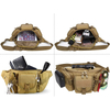 Durable Military Waist Bum Bag Utility Hip Pack Bag Tactical Waist Bag for Outdoor Fishing Hunting