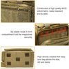 Deluxe Padded Shooting Range Bag Tactical Gun Range Bag 