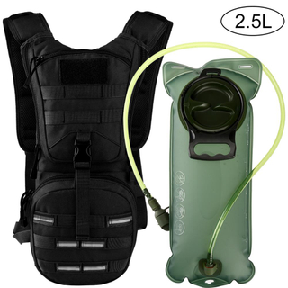 Hydration Pack 2.5L Bladder Water Bag Pouch for Hiking Climbing Hunting Running Survival Outdoor Backpack