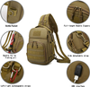  BSCI Fishing Backpack,Fishing Tackle Backpack,Equipped with Two Combinable Fishing Tackle Boxes