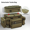2021 Hot Selling Fishing Shoulder Bag Premium Cordura Quality Outdoor Fishing Tackle Bag with Clear Fishing Box