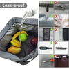 600D Oxford Insulated Reusable Grocery Bag 35 Cans Large Insulated Leak-Proof Cooler Bag with Shoulder Strap