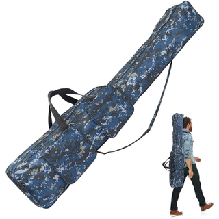 Durable Oxford Travel Fishing Lure Pole Bag Large Fly 130cm Stand Bag Fishing Tackle Spinning Rod Bag