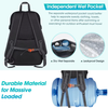 Custom 40L Waterproof Packable Hiking Backpack Outdoor Camping Trekking Hiking Bag for Men Women