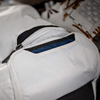 Large Capacity White Baseball Backpack Sports Softball Bag Racket Bag Softball Equipment Bag