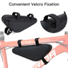 Wear-resistant Handy Cycling Storage Bag Bike Tool Bag Bike Frame Storage Bag Bicycle Triangle Pouch for Road Bike MTB Bicycle