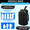 2025 New Fashion Small Gym Bag Magnetic Water Bottle Sling Bag 600D Polyester Magnetic Gym Bag for Towel Hook