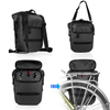 20 L 100% Waterproof Outdoor Bicycle Backpack Commute Bike Bag Bike Pannier Bag with Rain Cover