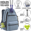 Custom Logo Outdoor Sports Backpack Tennis Bag Tennis Equipment Backpack Tennis Rackets Bag for Men and Women